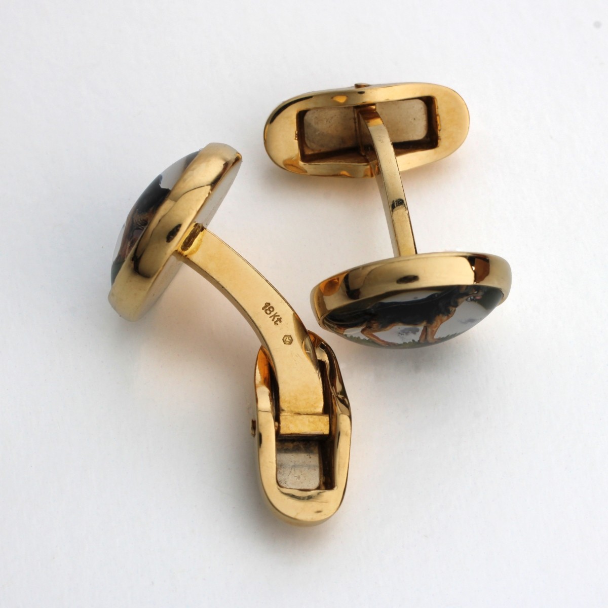 Essex Crystal and 18K Cufflinks