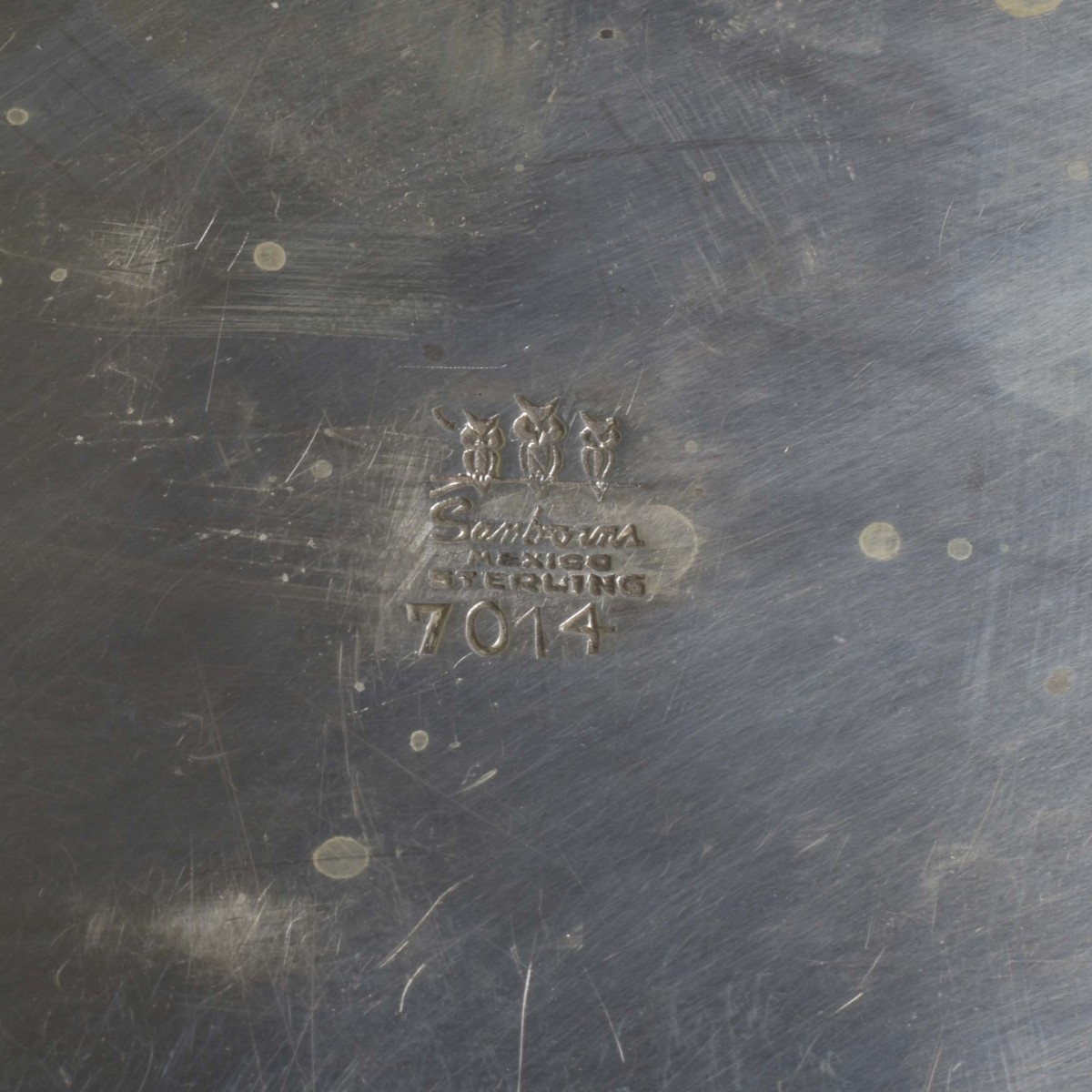 Sanborns Mexico Sterling Silver Tray