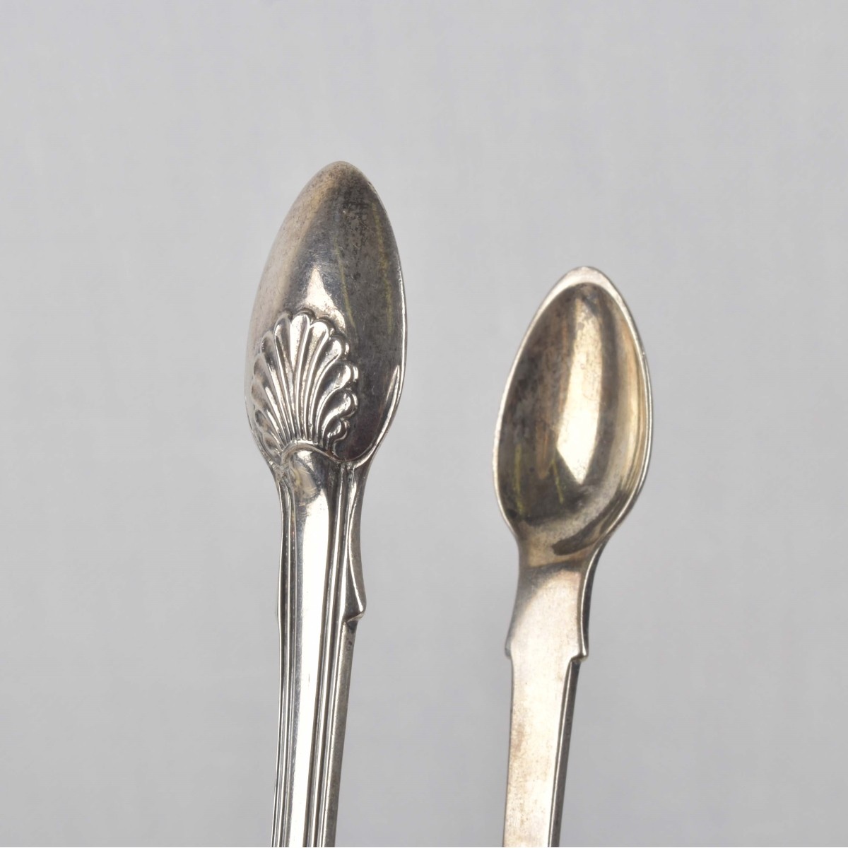 Antique Sterling Silver Tongs