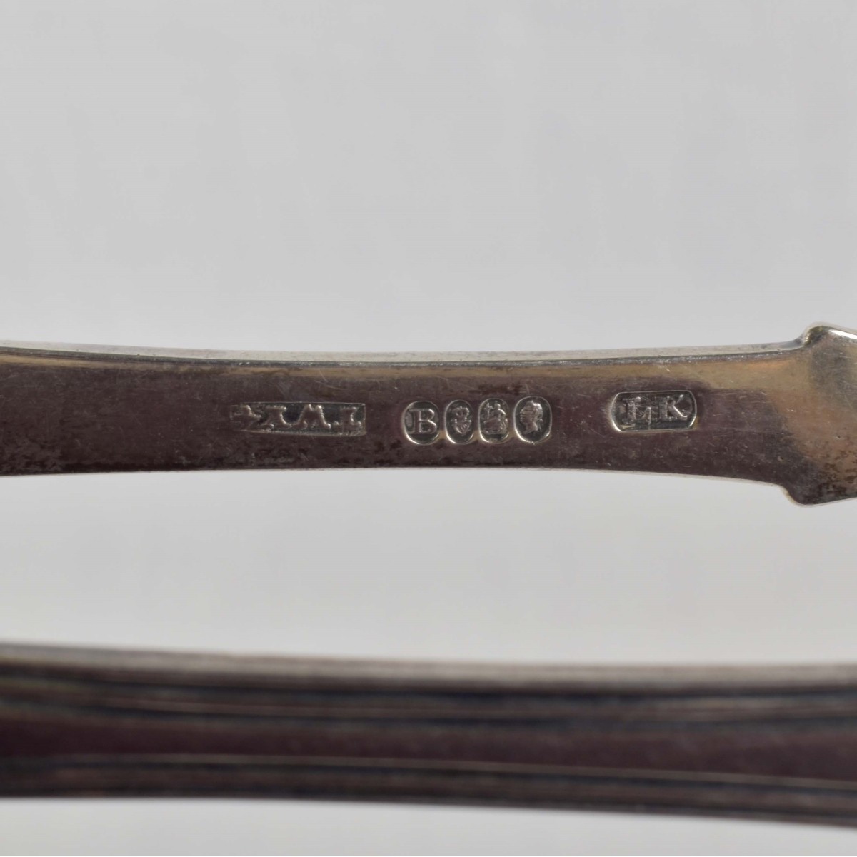 Antique Sterling Silver Tongs