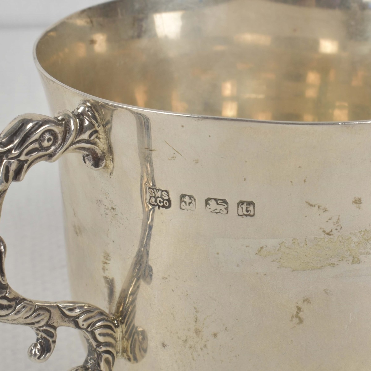 English Sterling Silver Cup