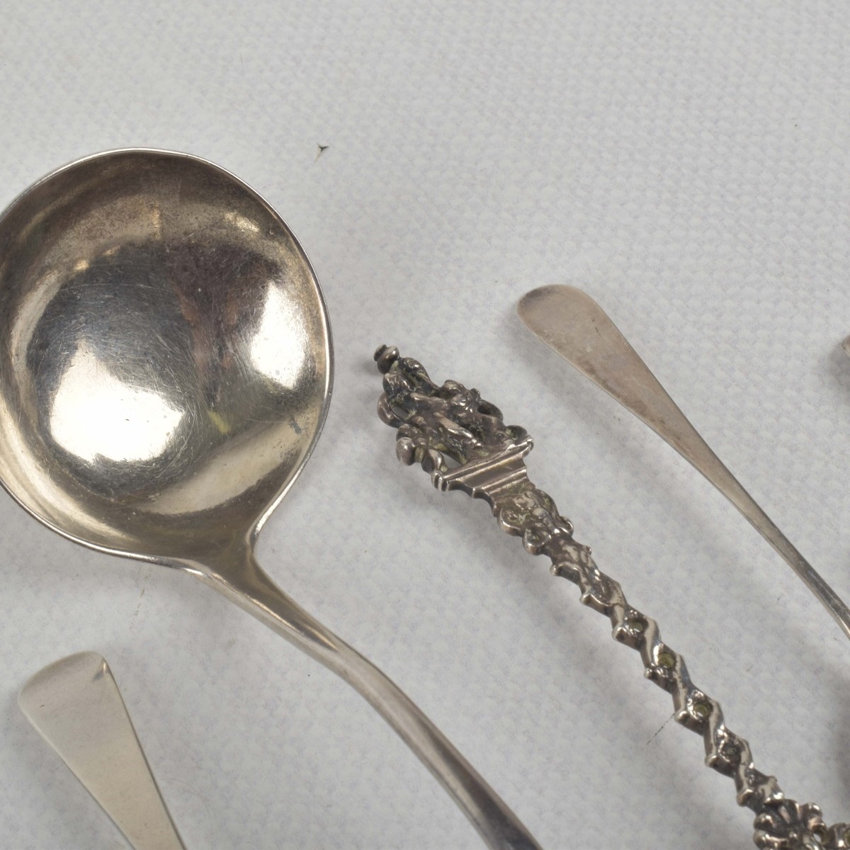 Vintage or Antique Sterling Silver Spoons