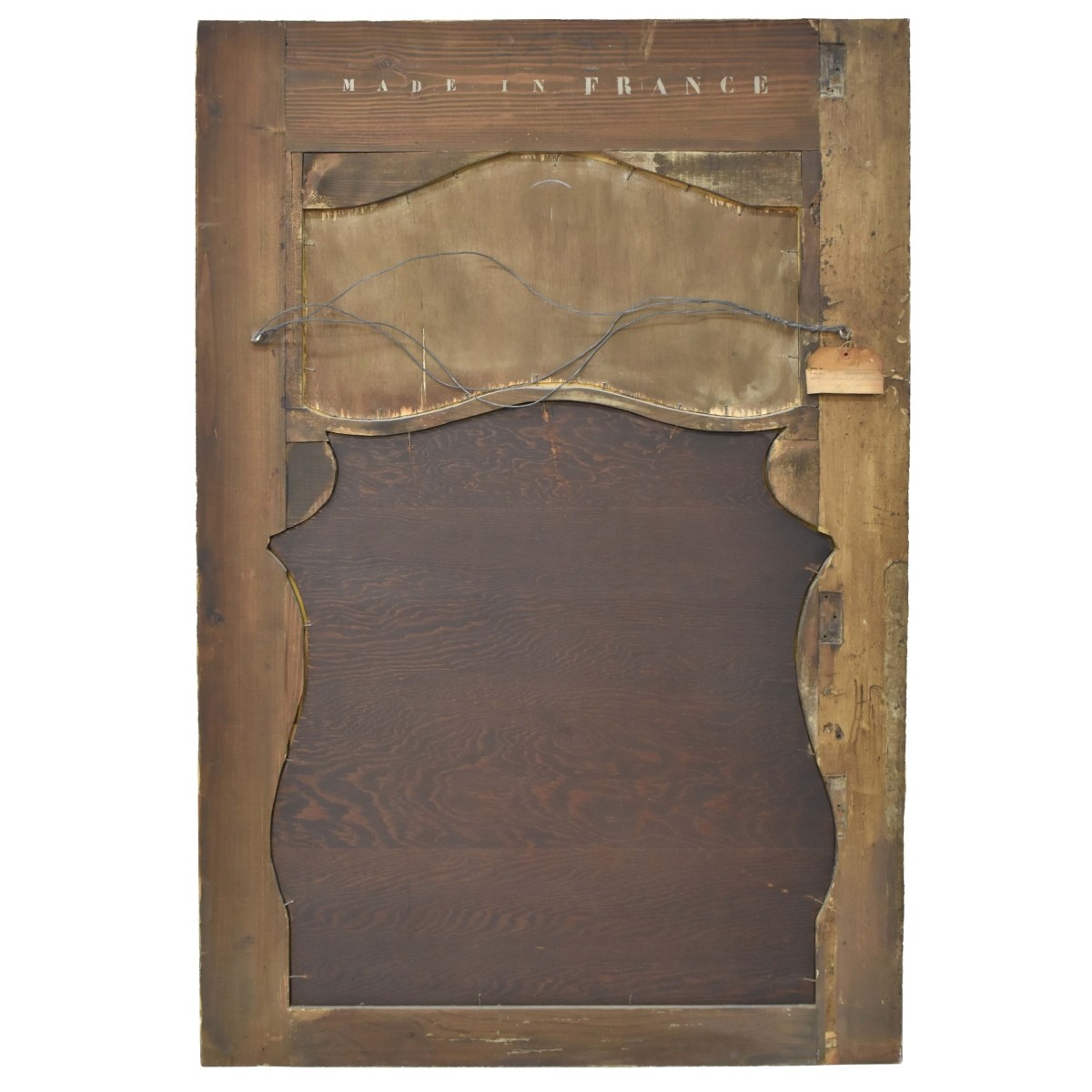 Antique French Trumeau Mirror