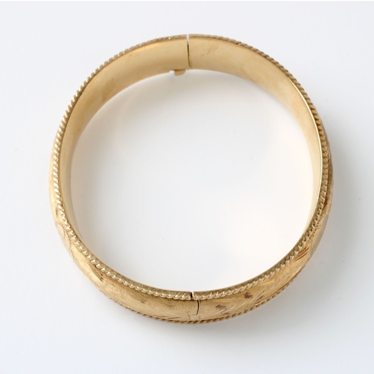 14K Bangle Bracelet