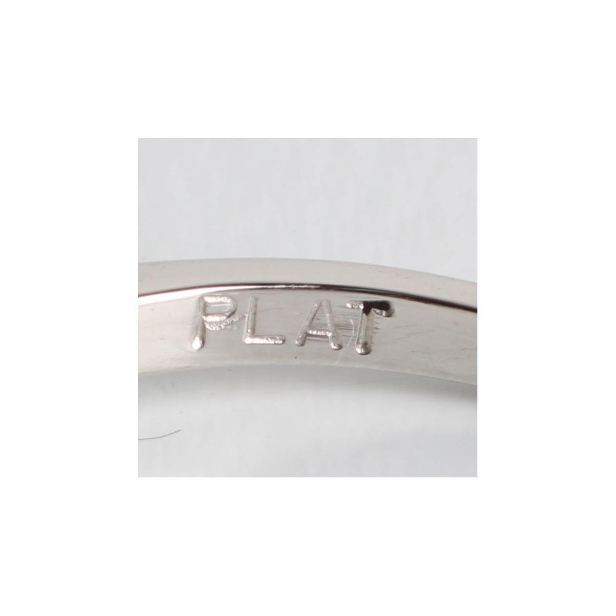 Diamond and Platinum Ring