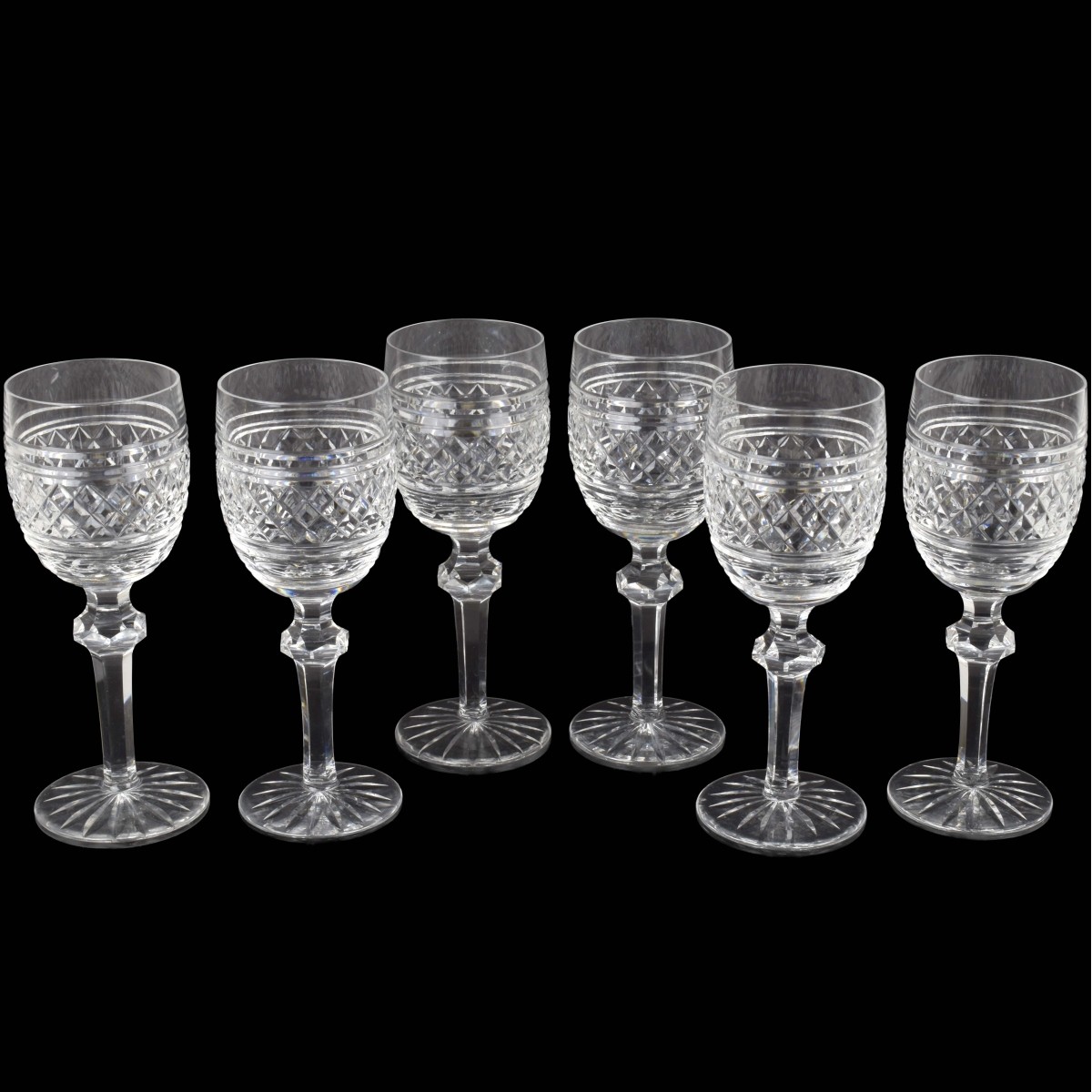 Waterford "Lismore" Crystal Stemware