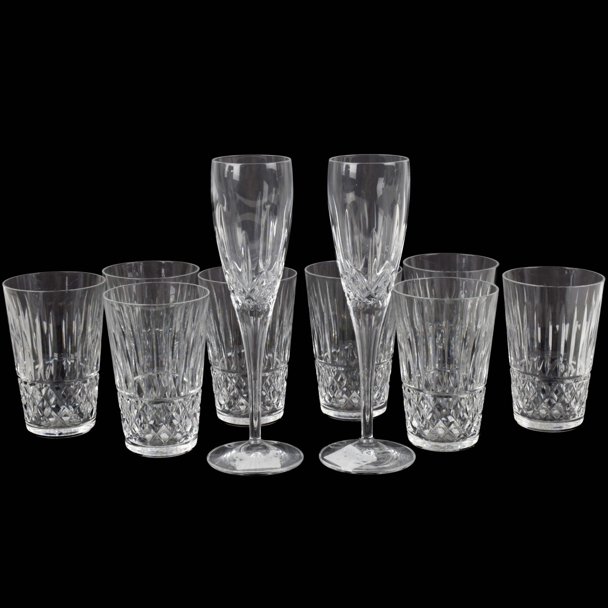 Waterford "Lismore" Crystal Glasses