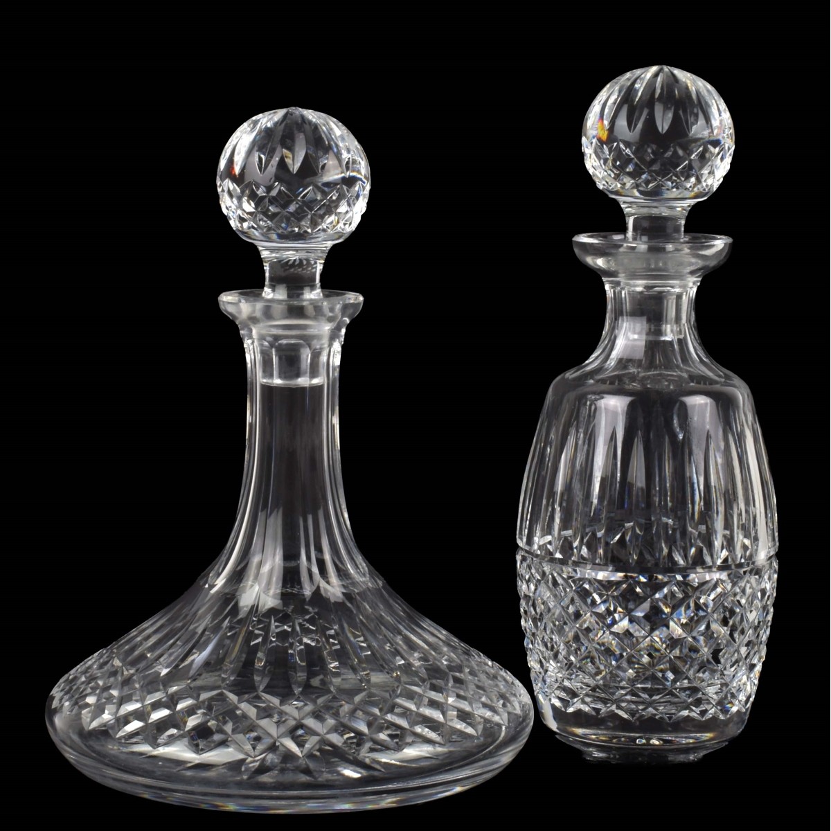 Waterford Cut Crystal Decanters