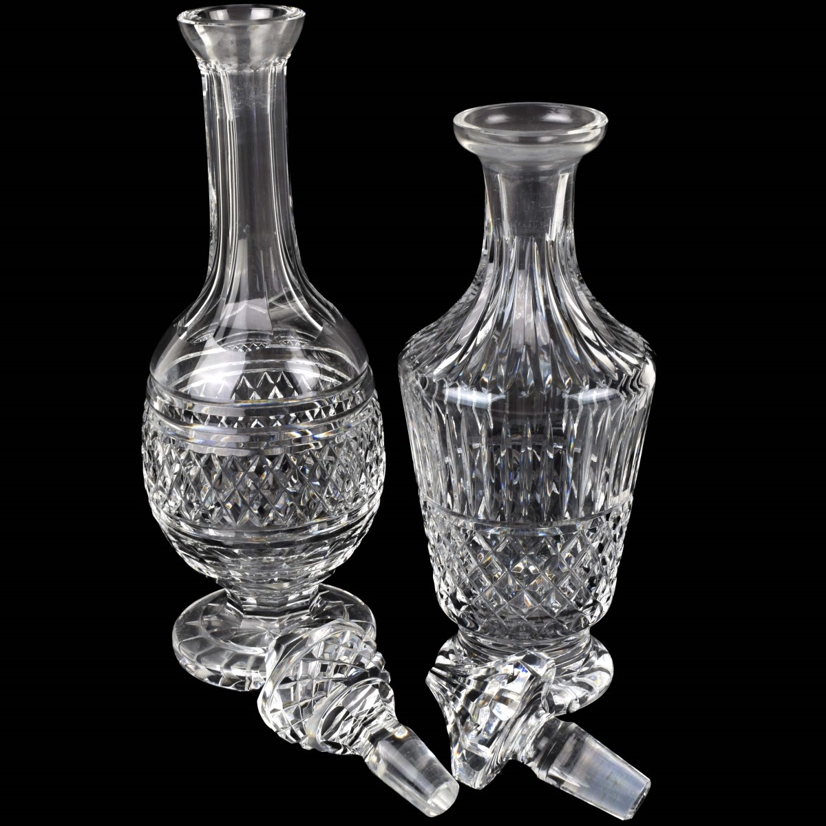 Waterford Cut Crystal Decanters
