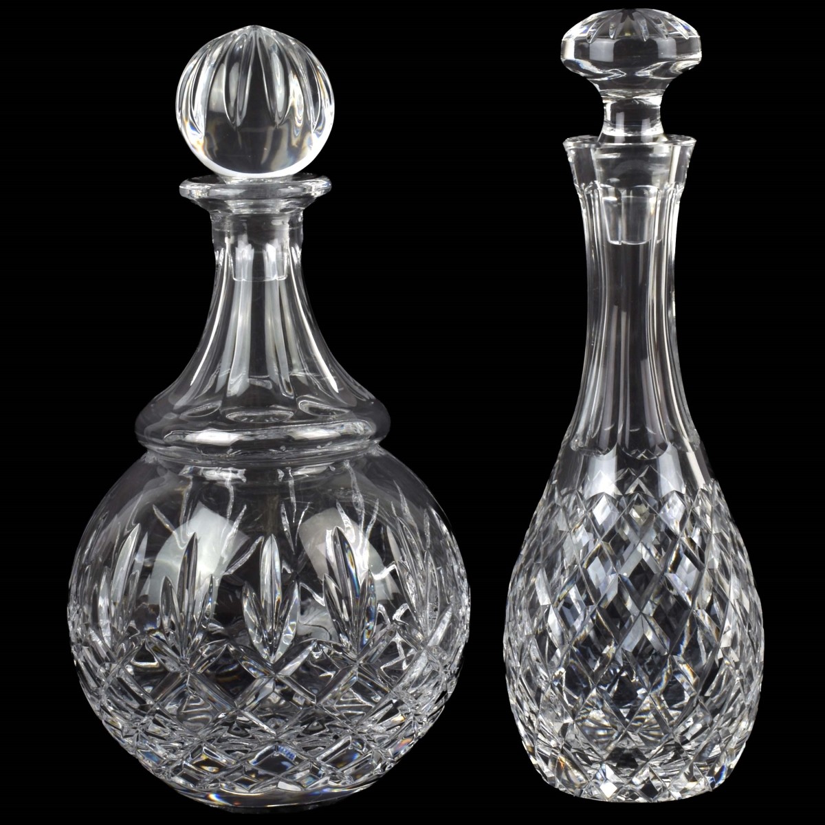 Waterford Cut Crystal Decanters