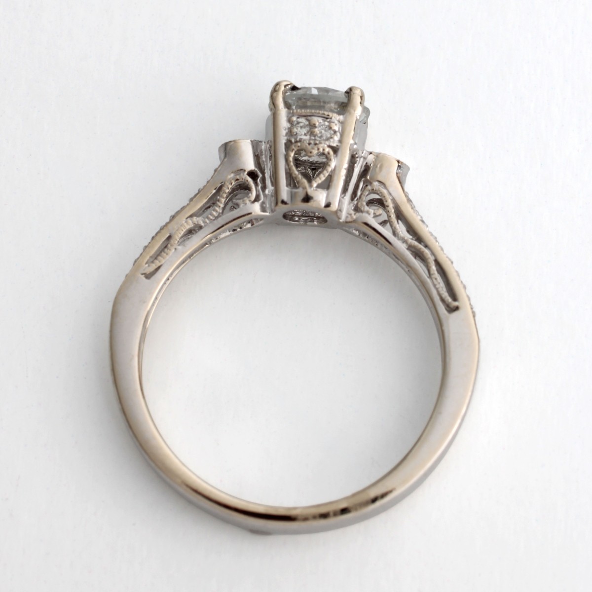 GIA Diamond and 18K Ring