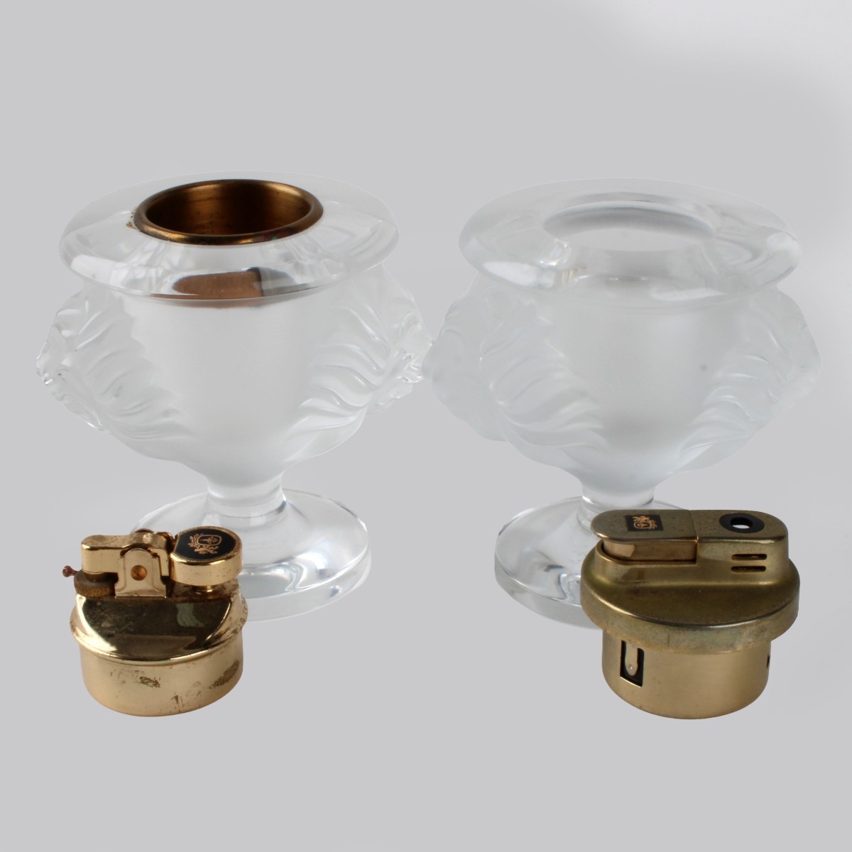 Lalique "Tete de Lion" Pieces