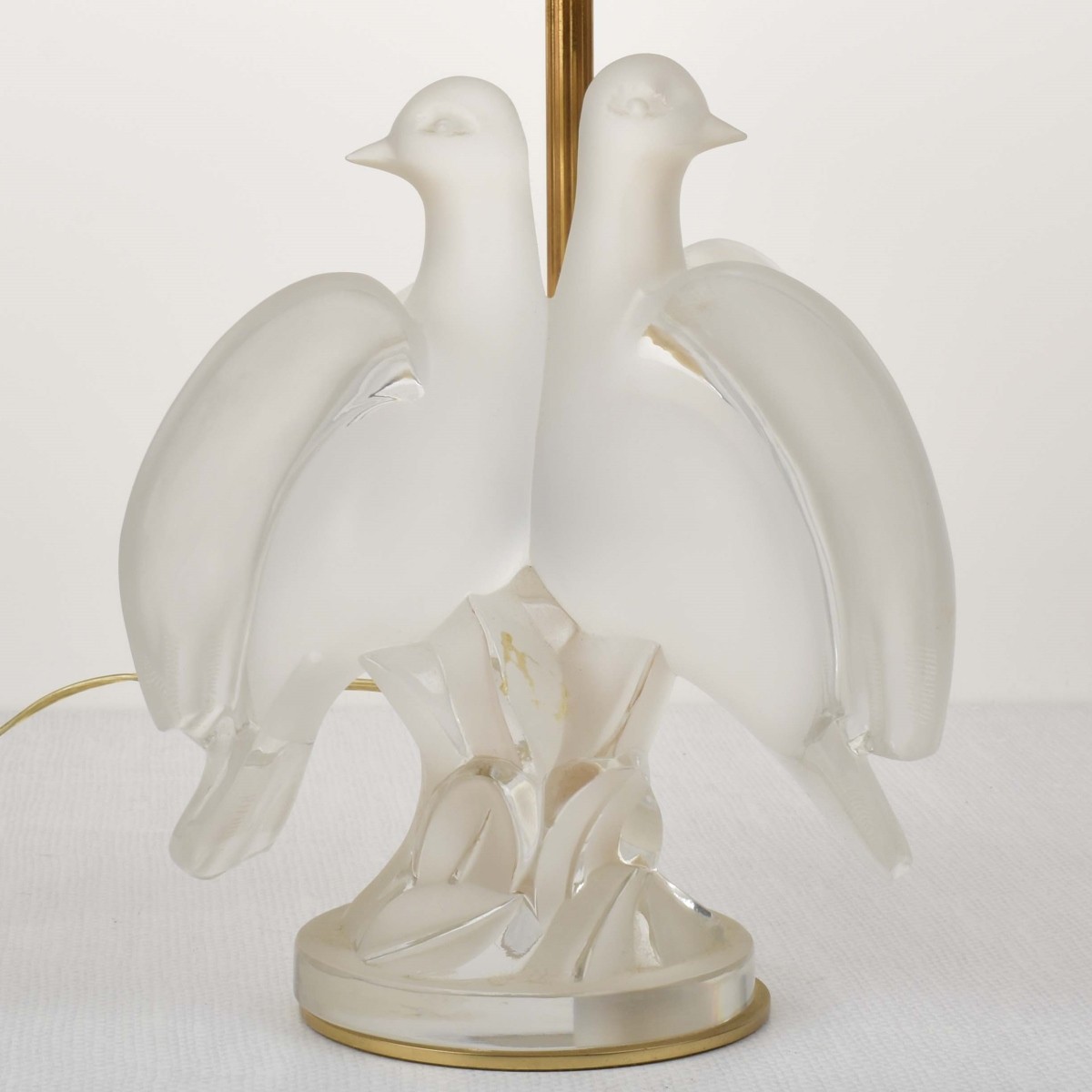 Lalique France "Ariane" Table Lamp
