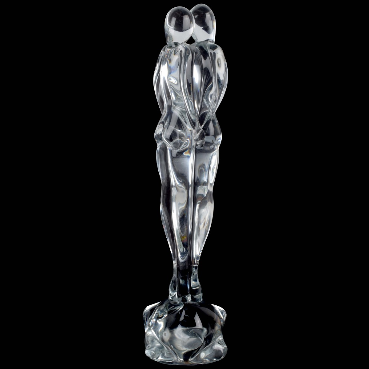 Murano Glass Lovers Sculpture