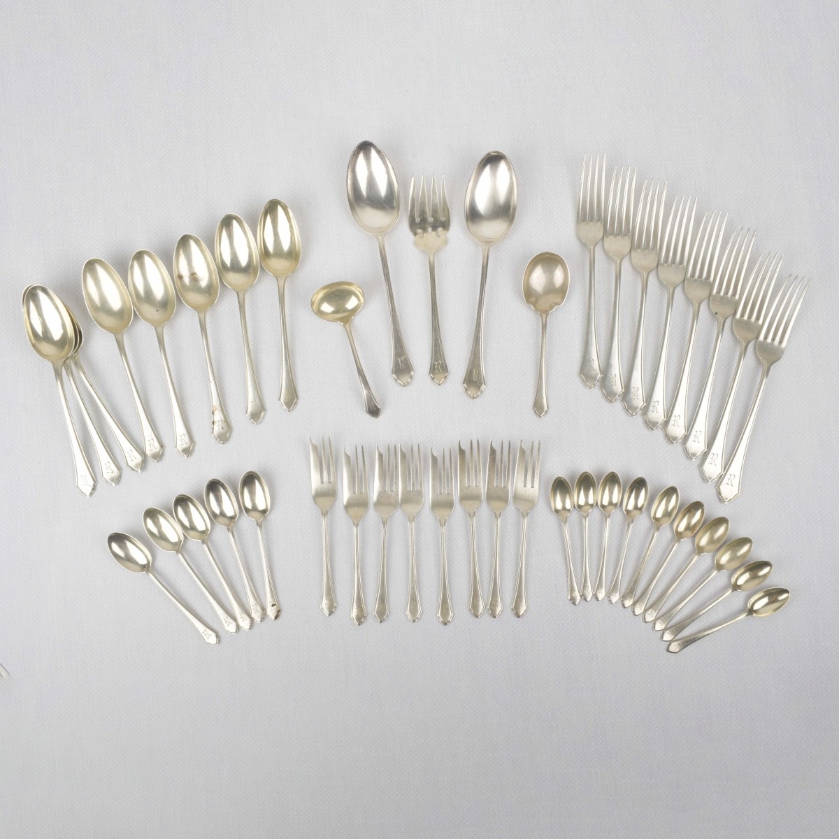 Partial Mappin & Webb Sterling Silver