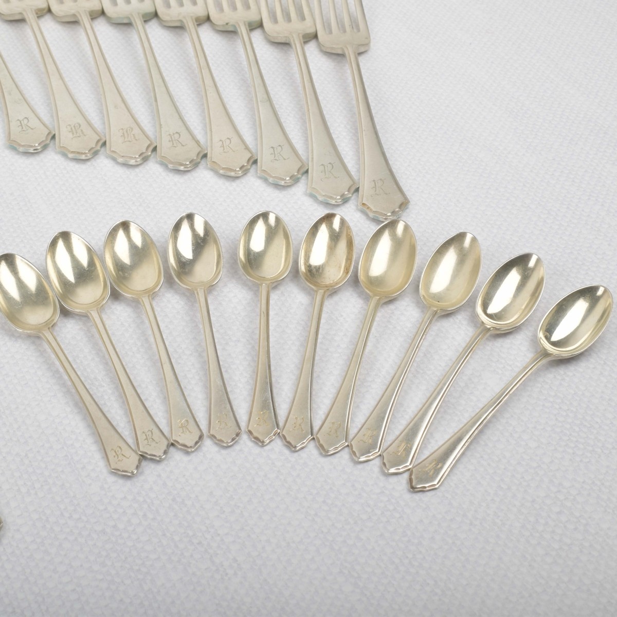 Partial Mappin & Webb Sterling Silver