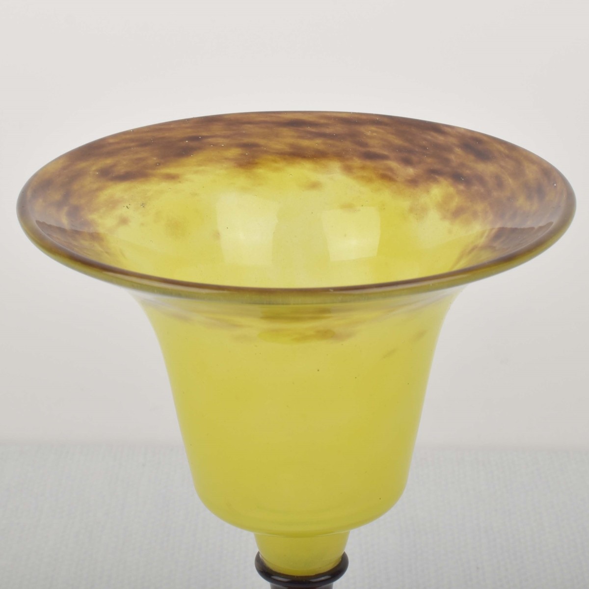 Charles Schneider French Glass Coupe