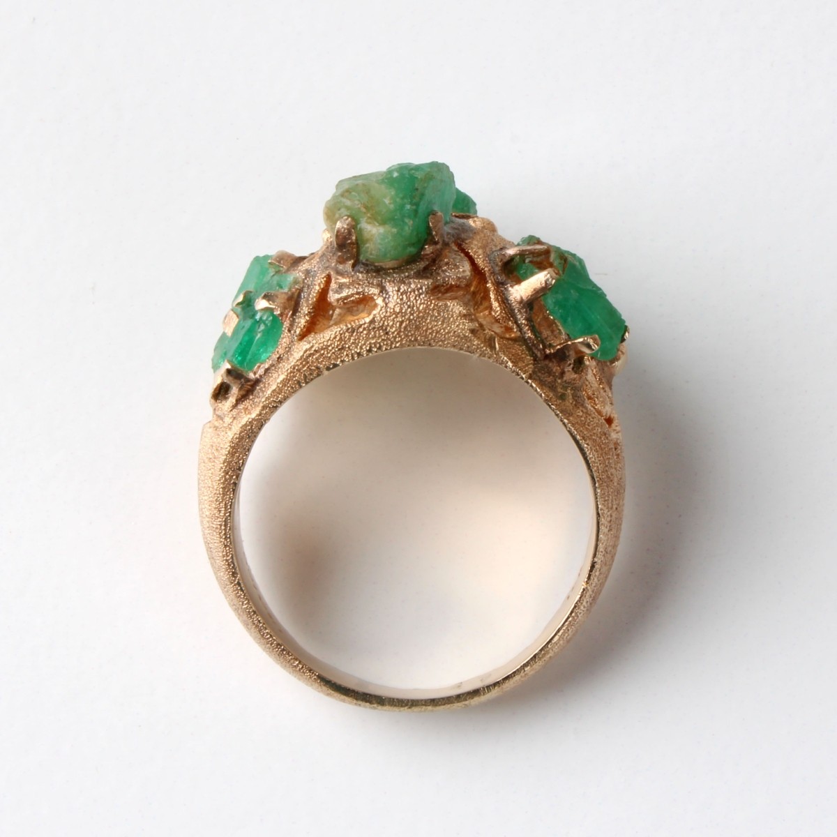 Emerald and 14K Ring