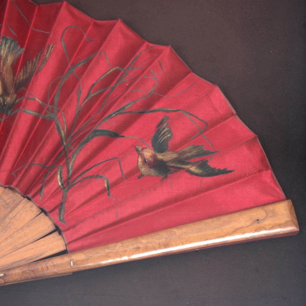 Vintage Framed Chinese Fans