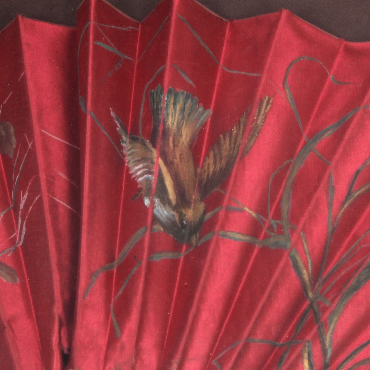 Vintage Framed Chinese Fans