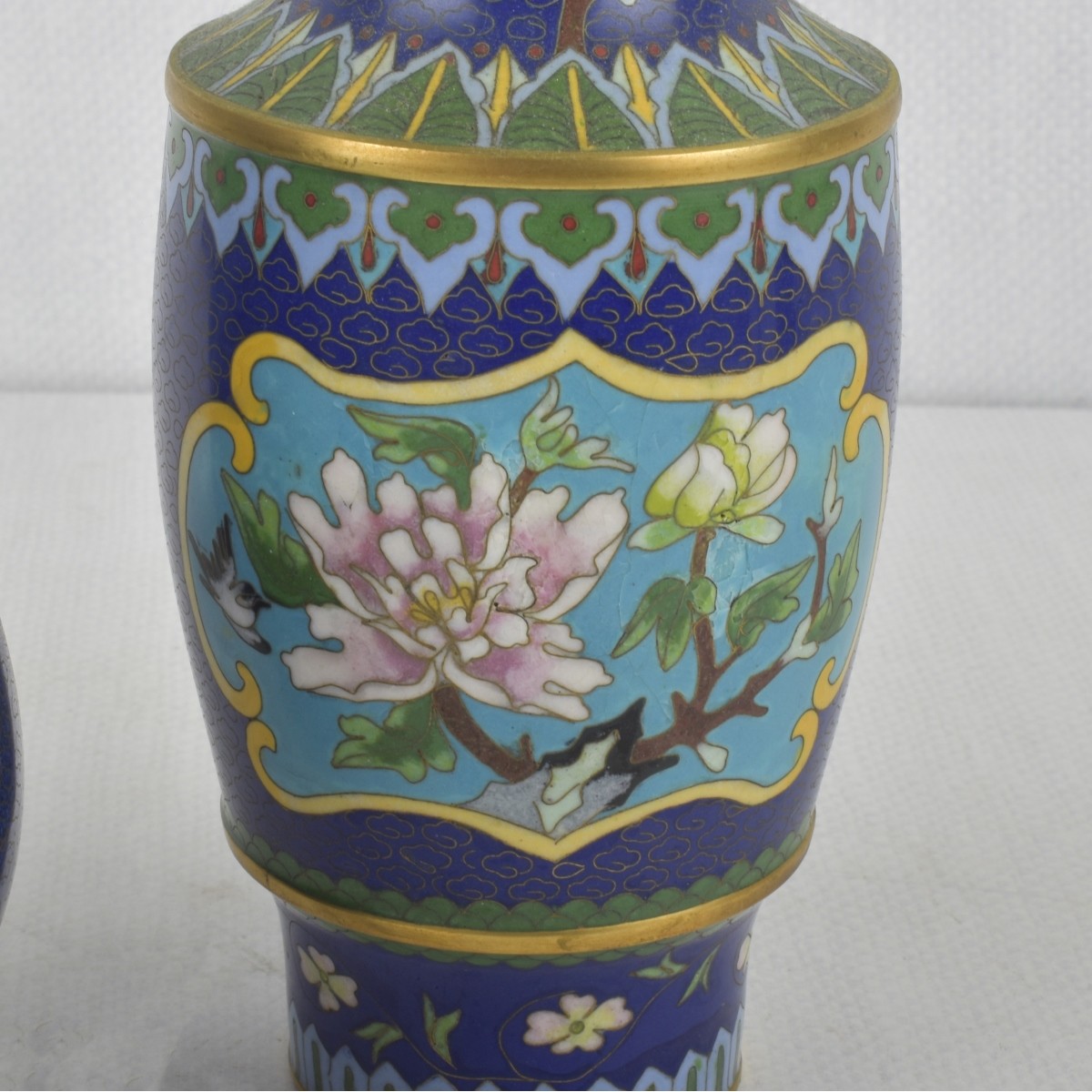 Vintage Chinese Cloisonne Vases