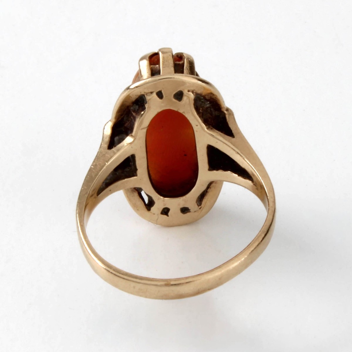 Cameo and 10K Ring