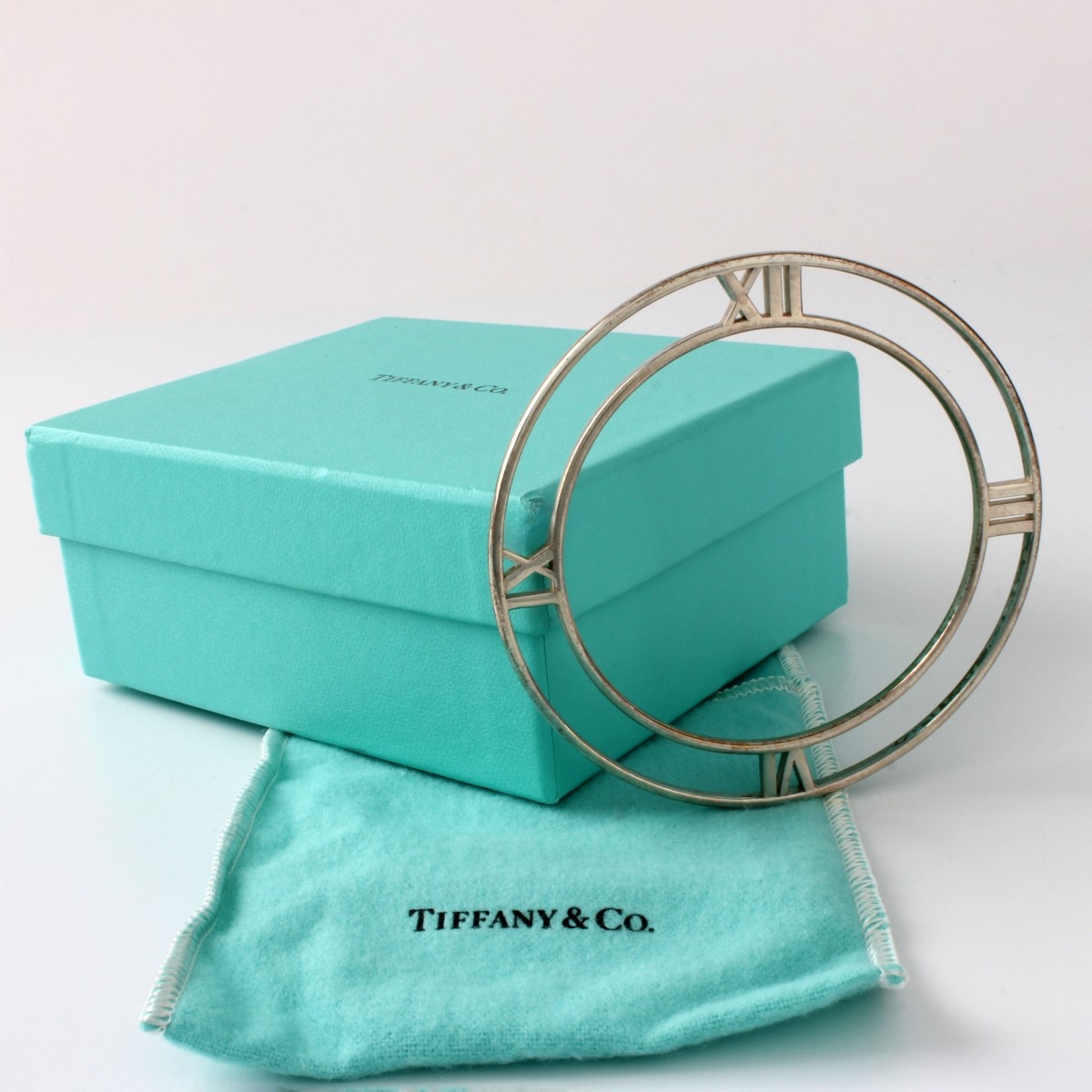 Tiffany & Co Sterling Atlas Bangle
