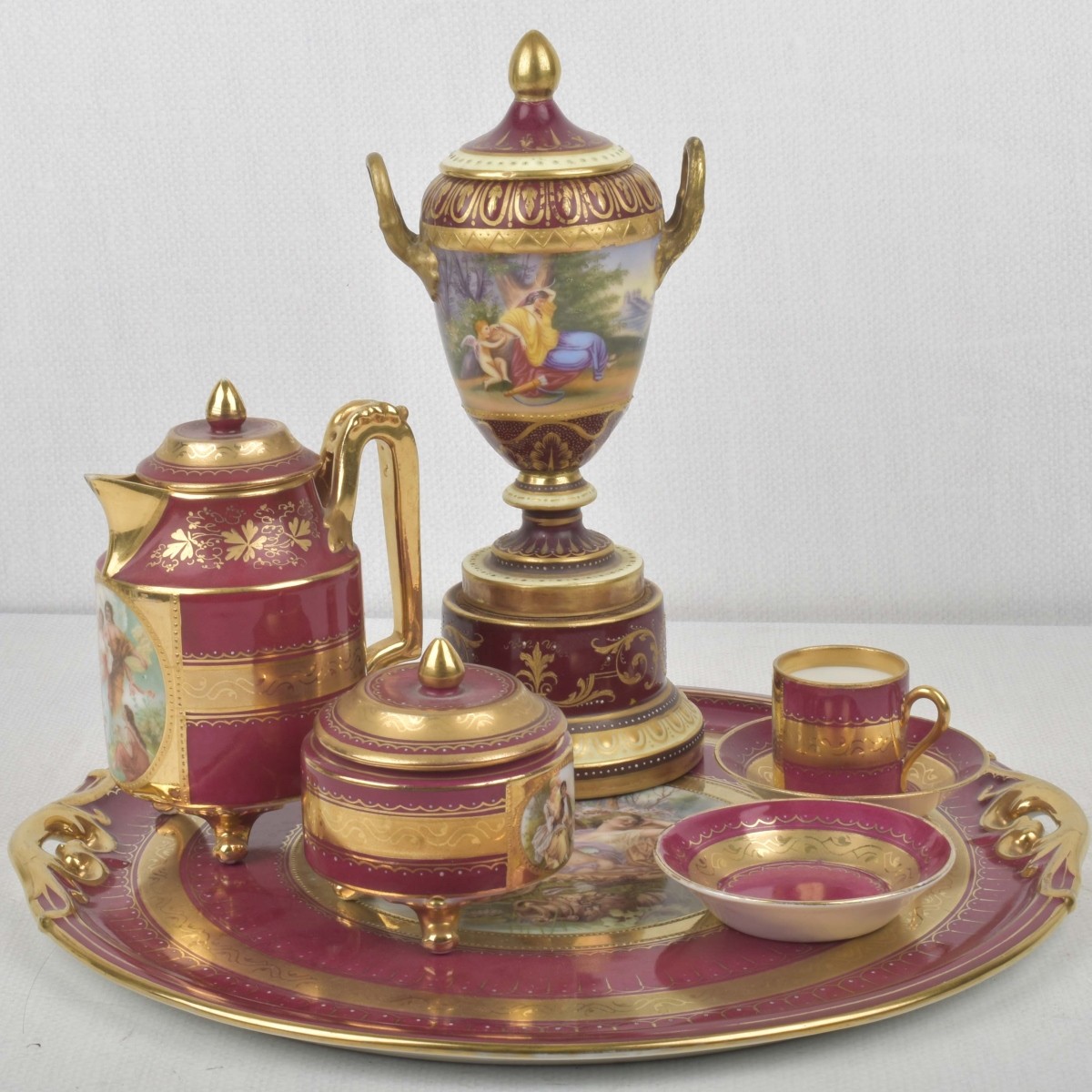Vintage Royal Vienna Gilt Porcelain
