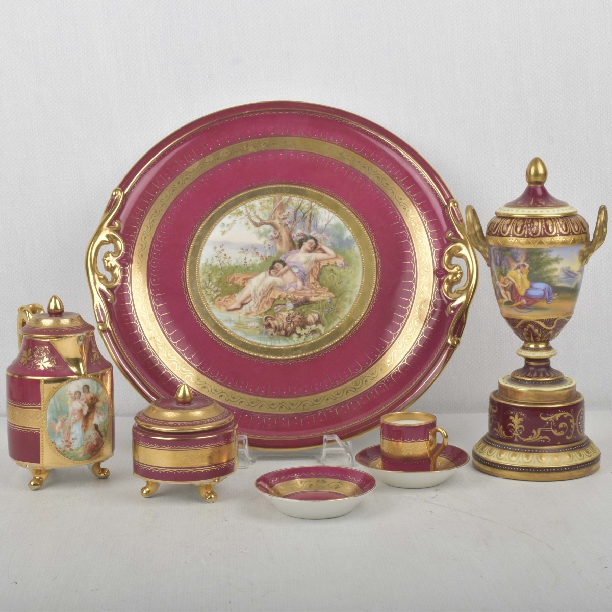 Vintage Royal Vienna Gilt Porcelain