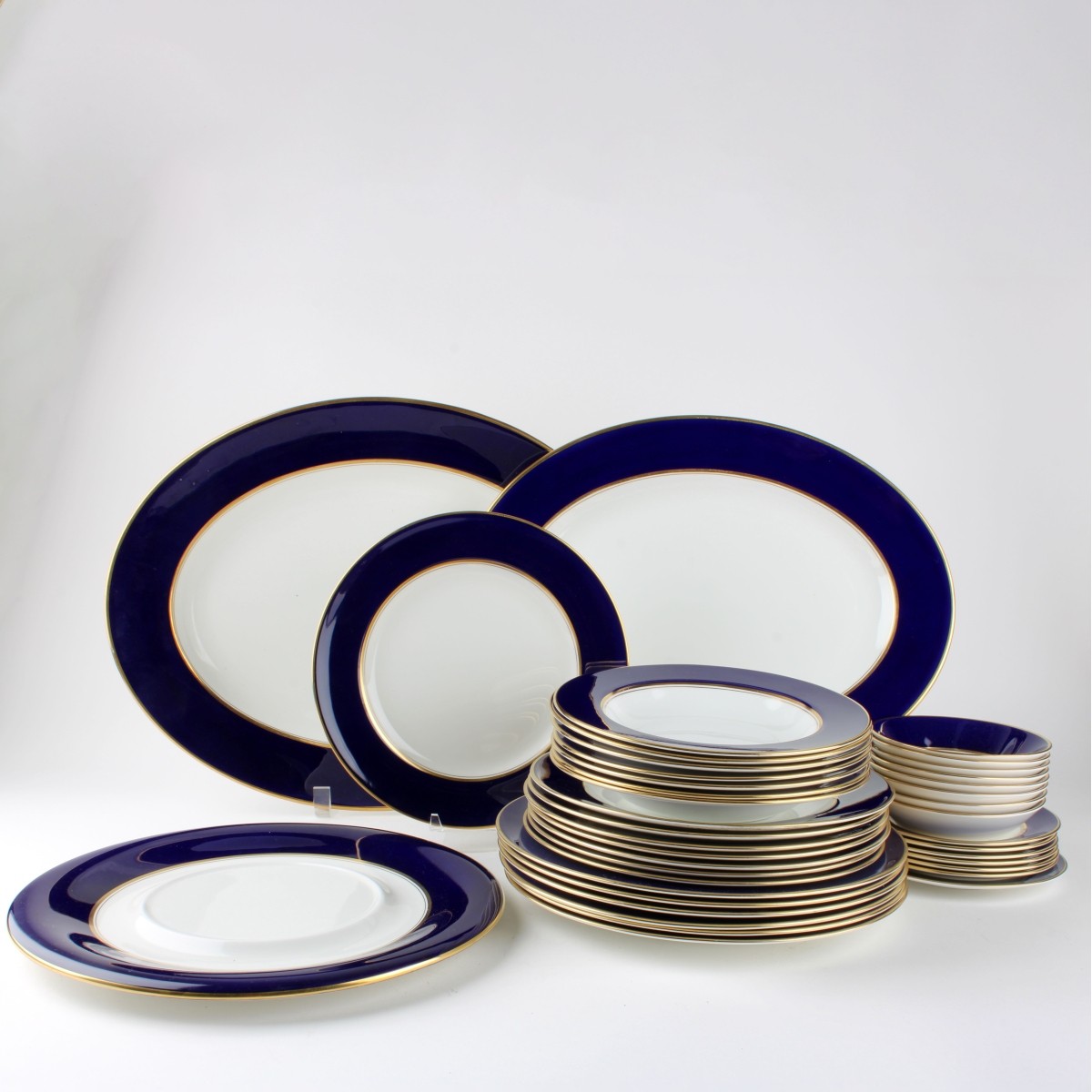 Assembled Wedgewood and Royal Worcester