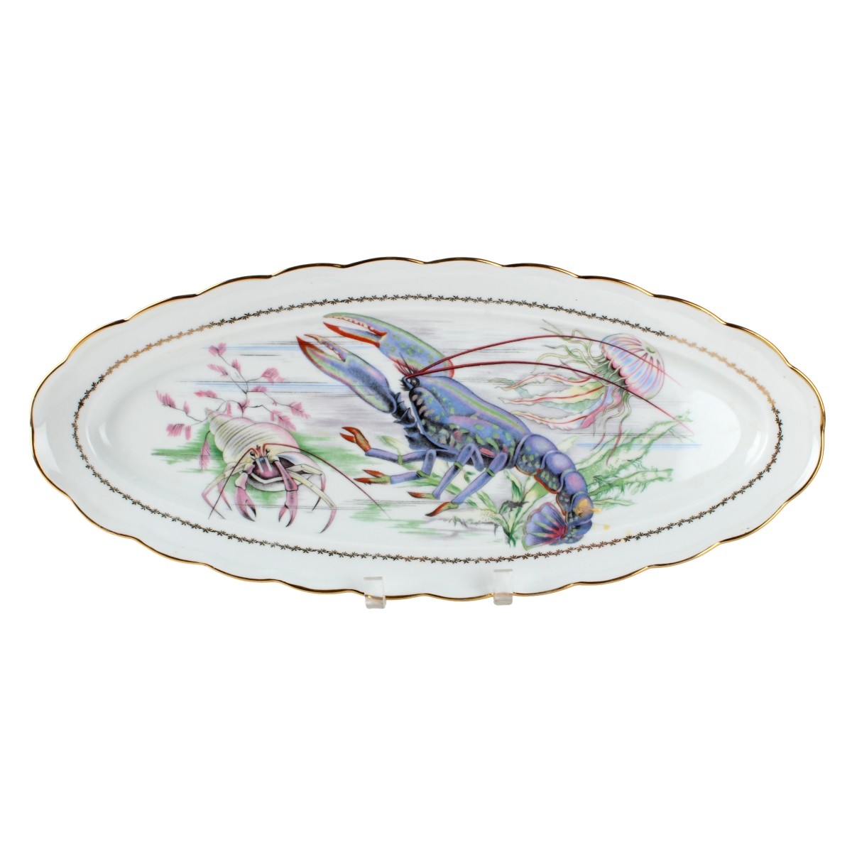 Ceramic France Limoges Fish Service