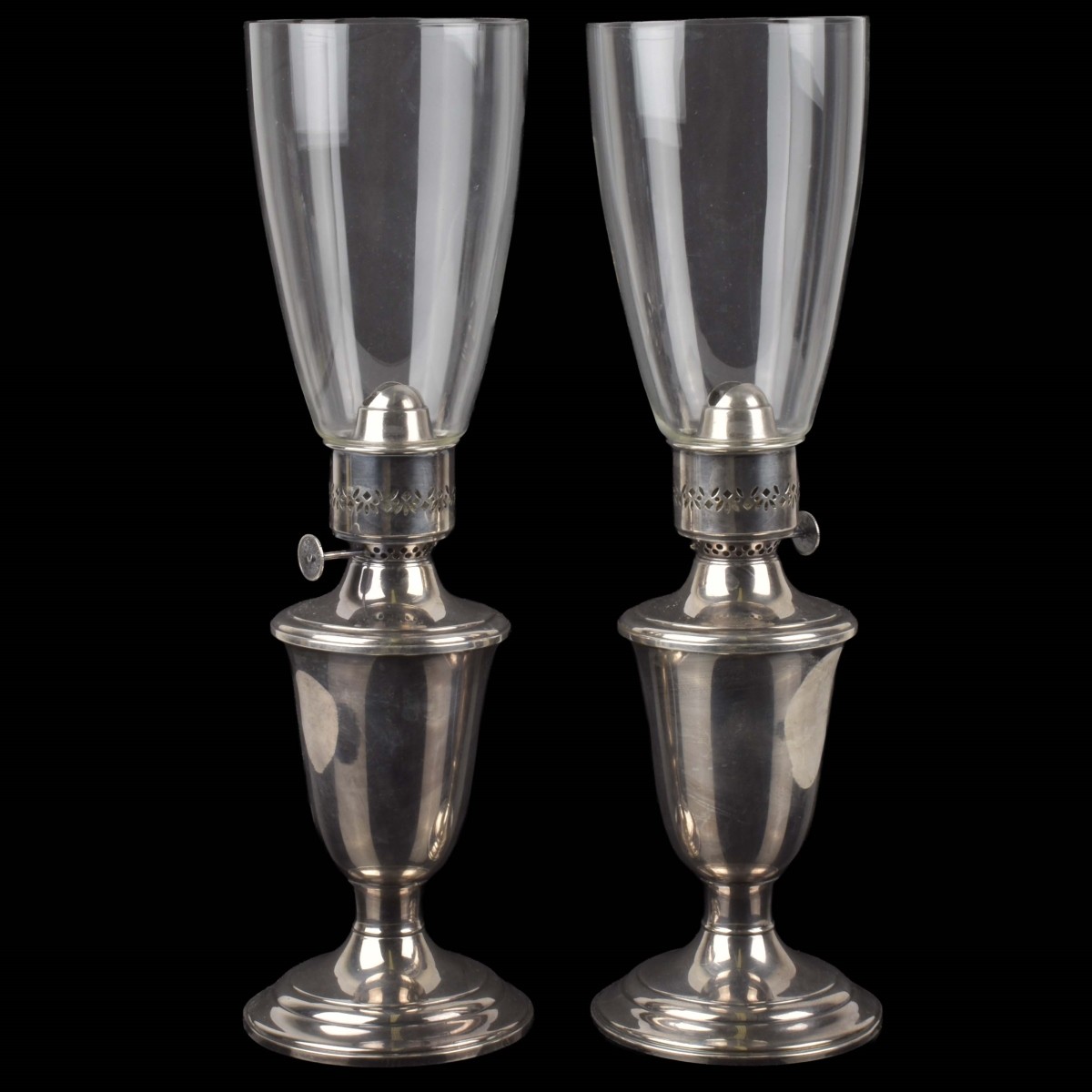 Gorham Silverplate Lamps