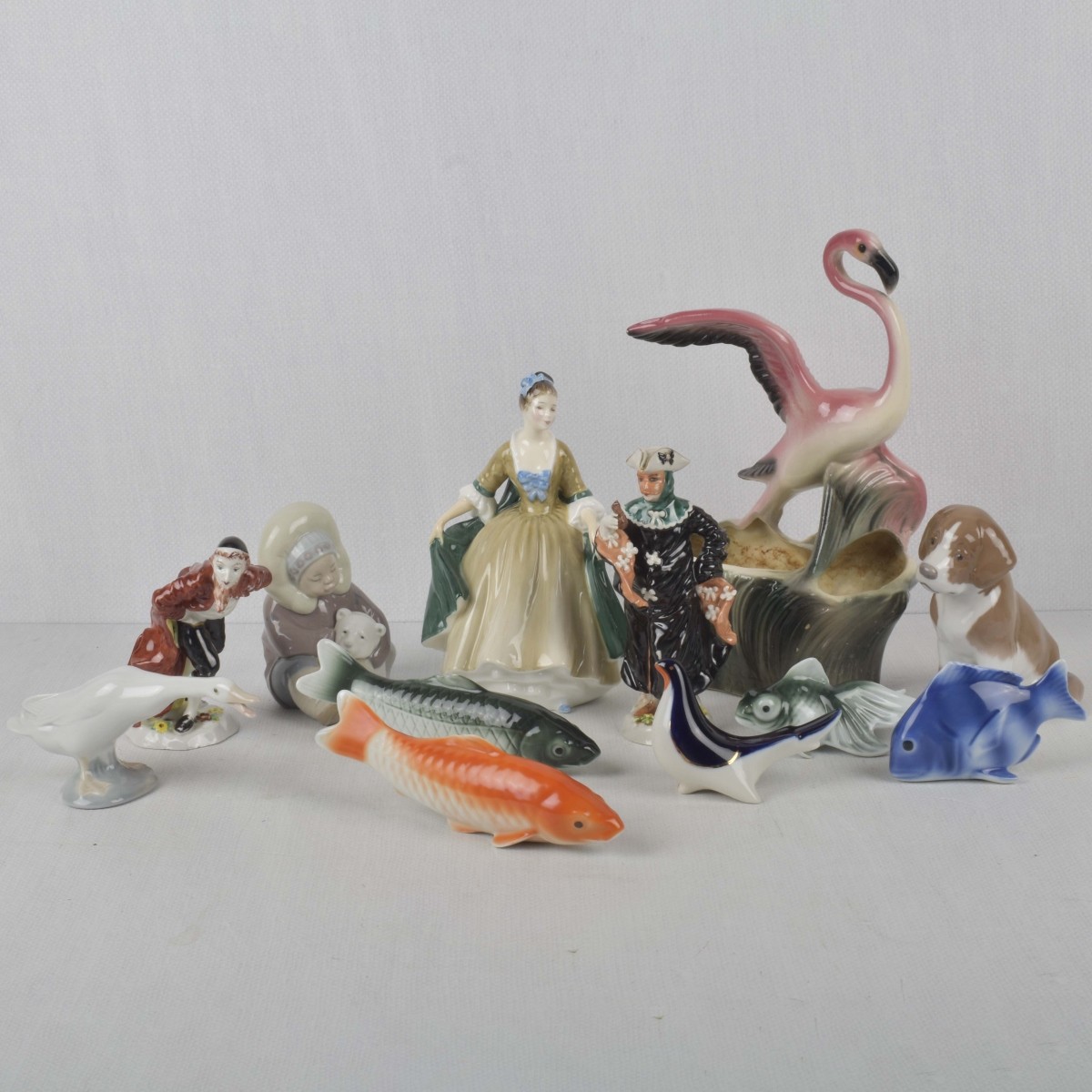 Glazed Porcelain Pieces