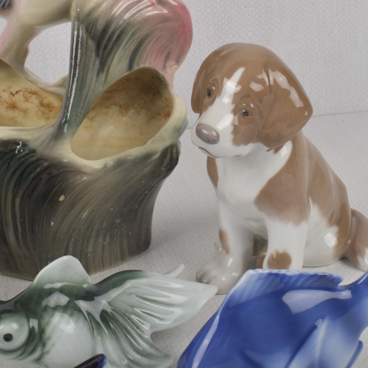 Glazed Porcelain Pieces