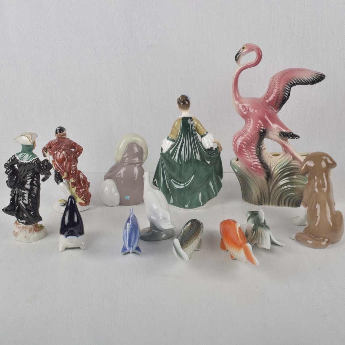 Glazed Porcelain Pieces