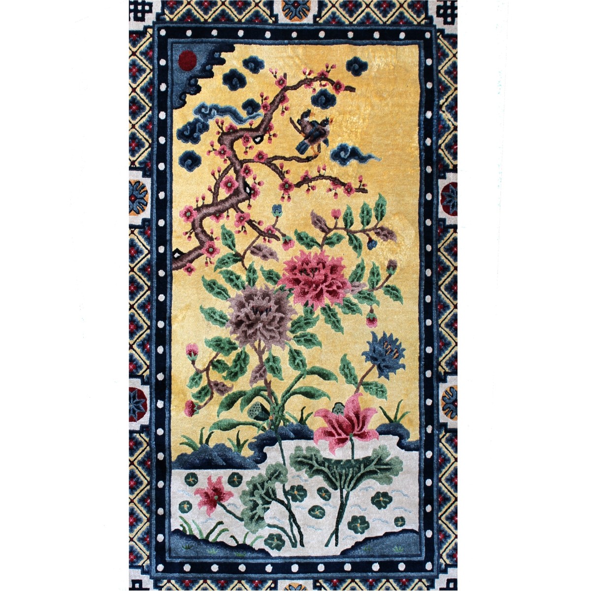 Chinese Silk Rug