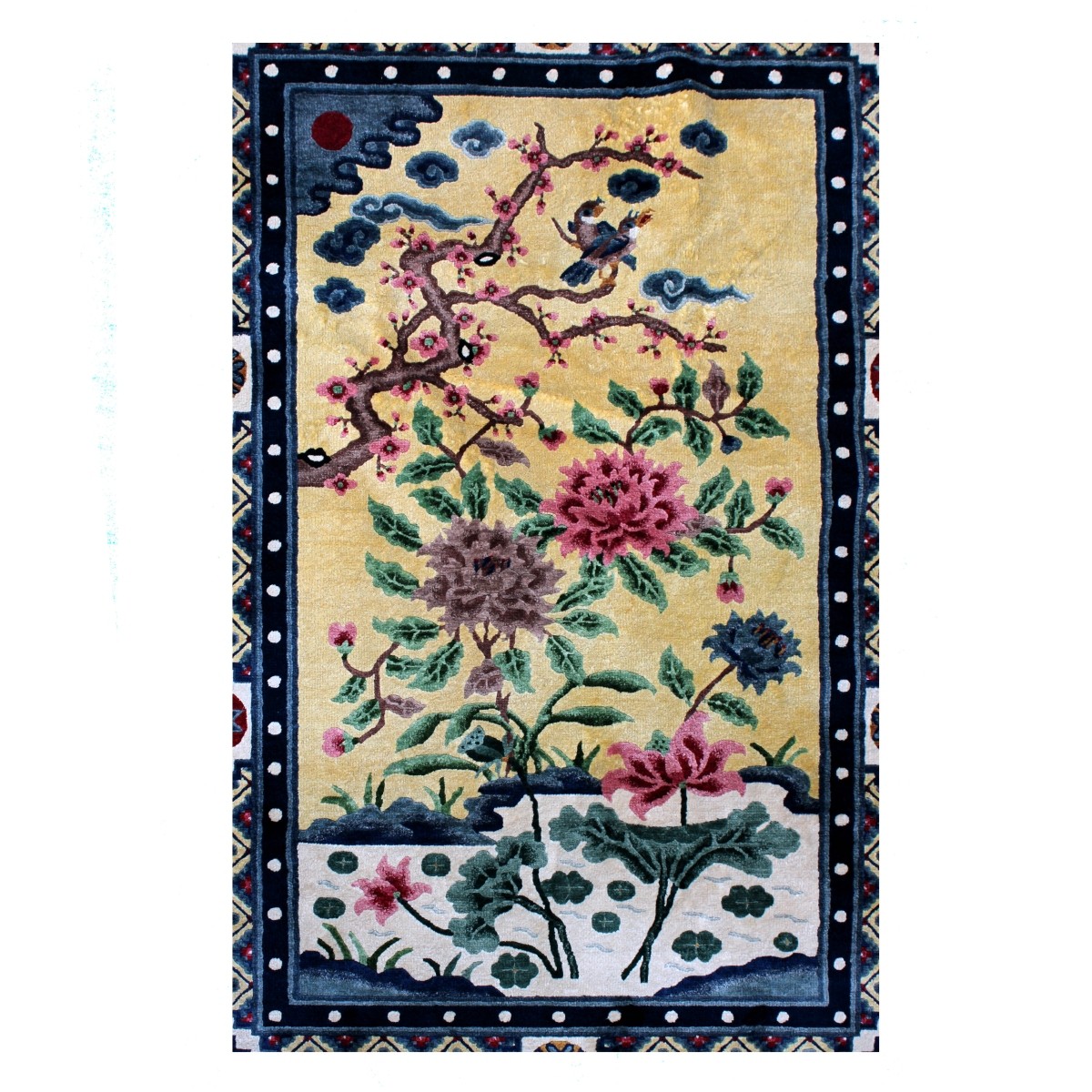 Chinese Silk Rug