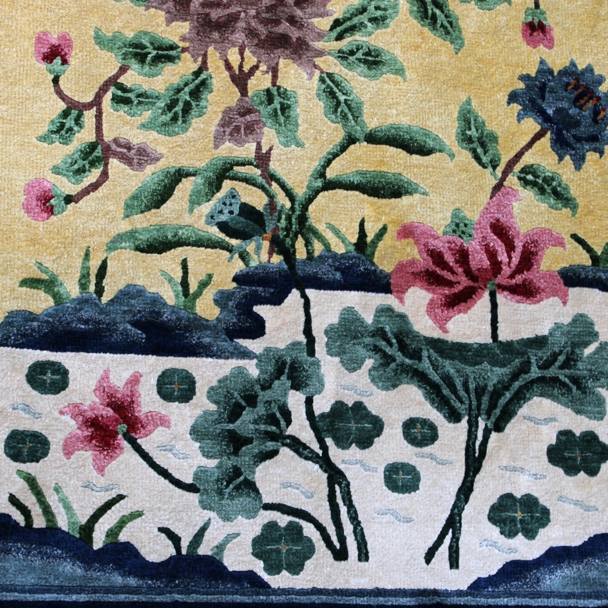 Chinese Silk Rug