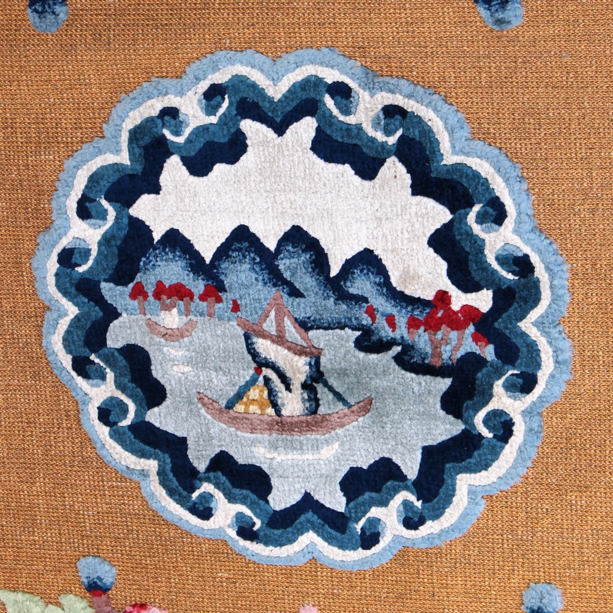 Chinese Silk Rug