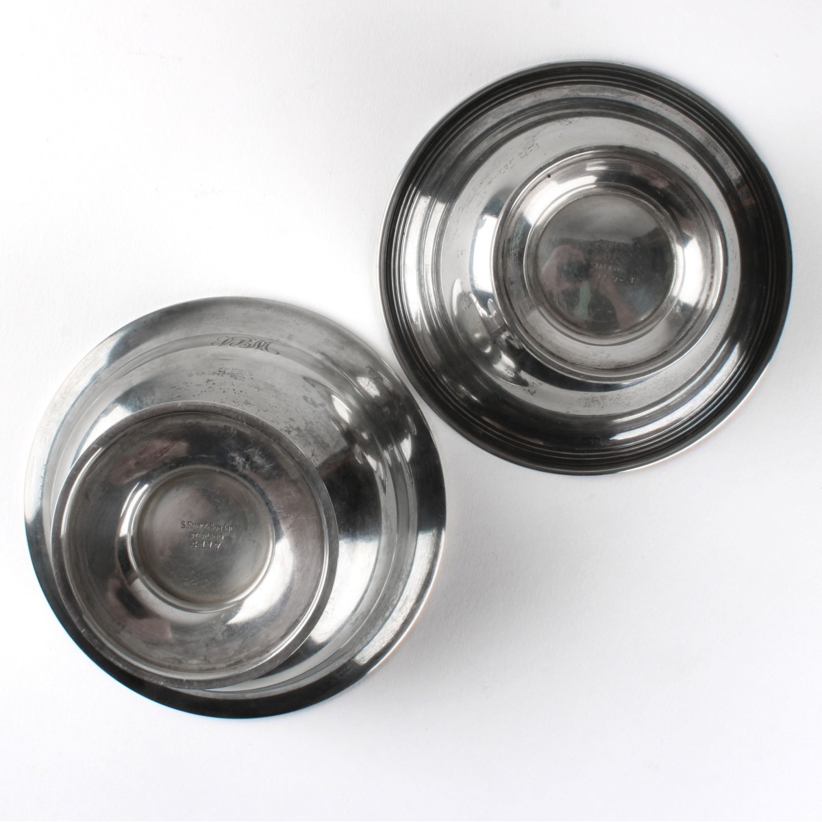 Sterling Silver Pedestal Bowls