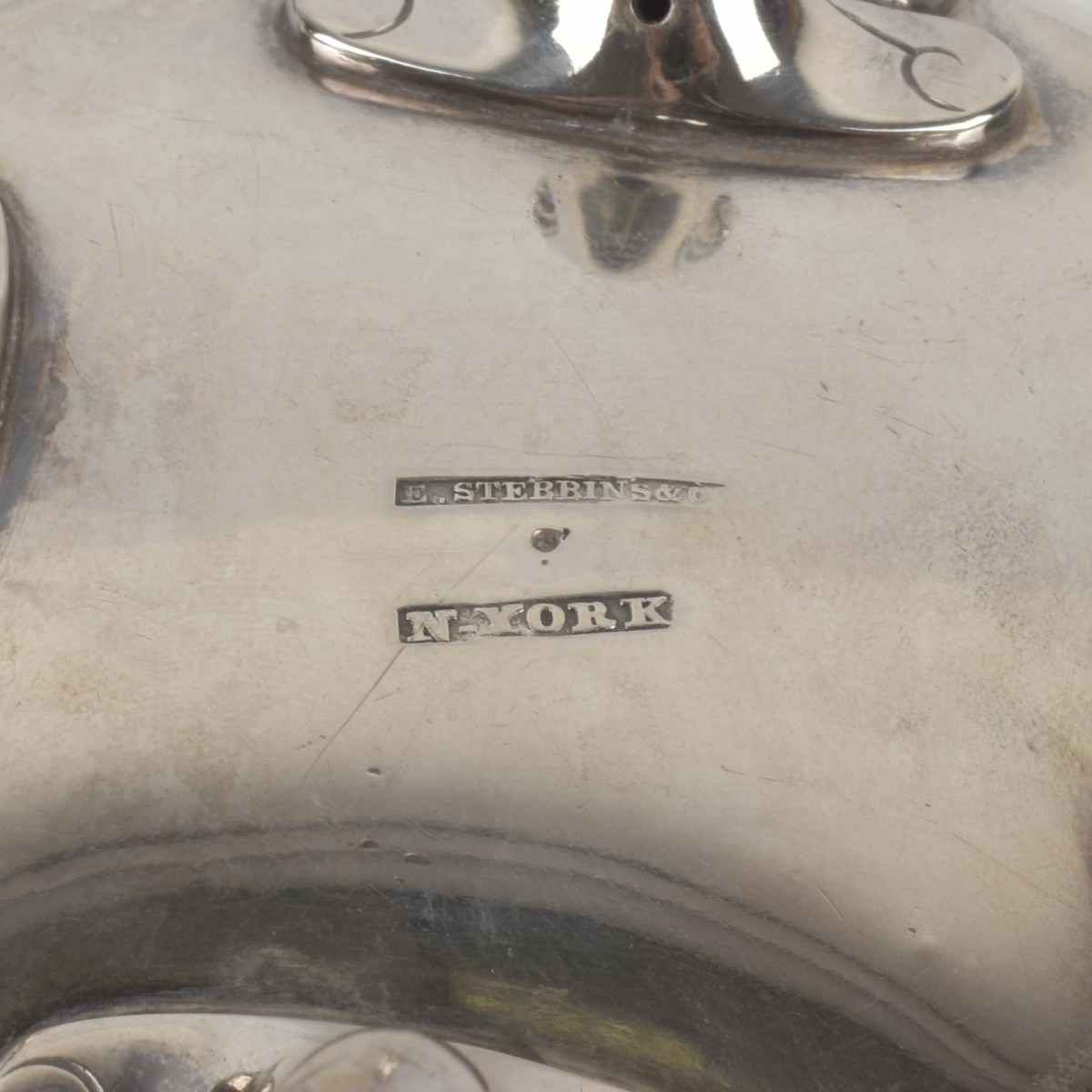 E. Stebbins & Co. 800 Coin Silver