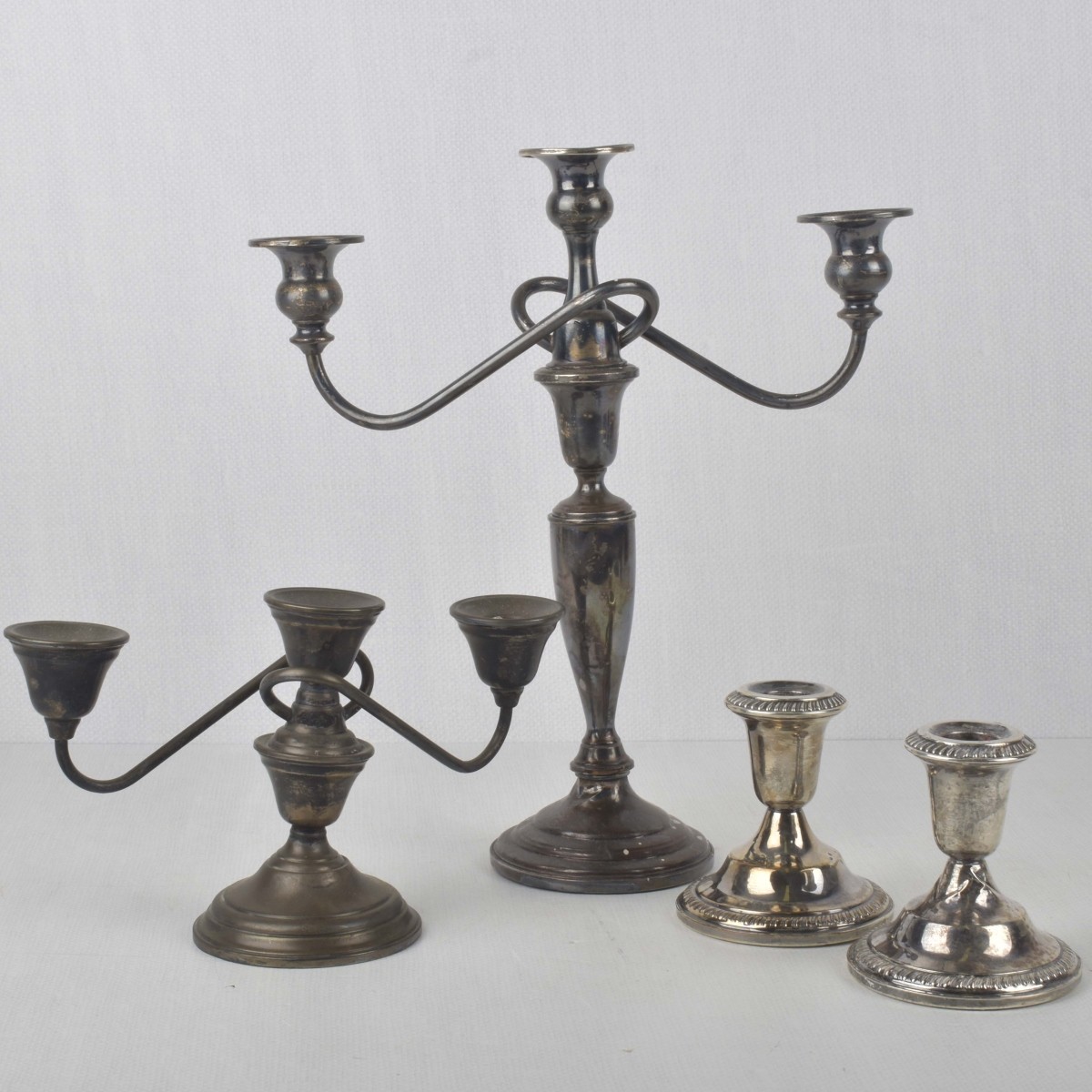 Sterling Silver Candlesticks