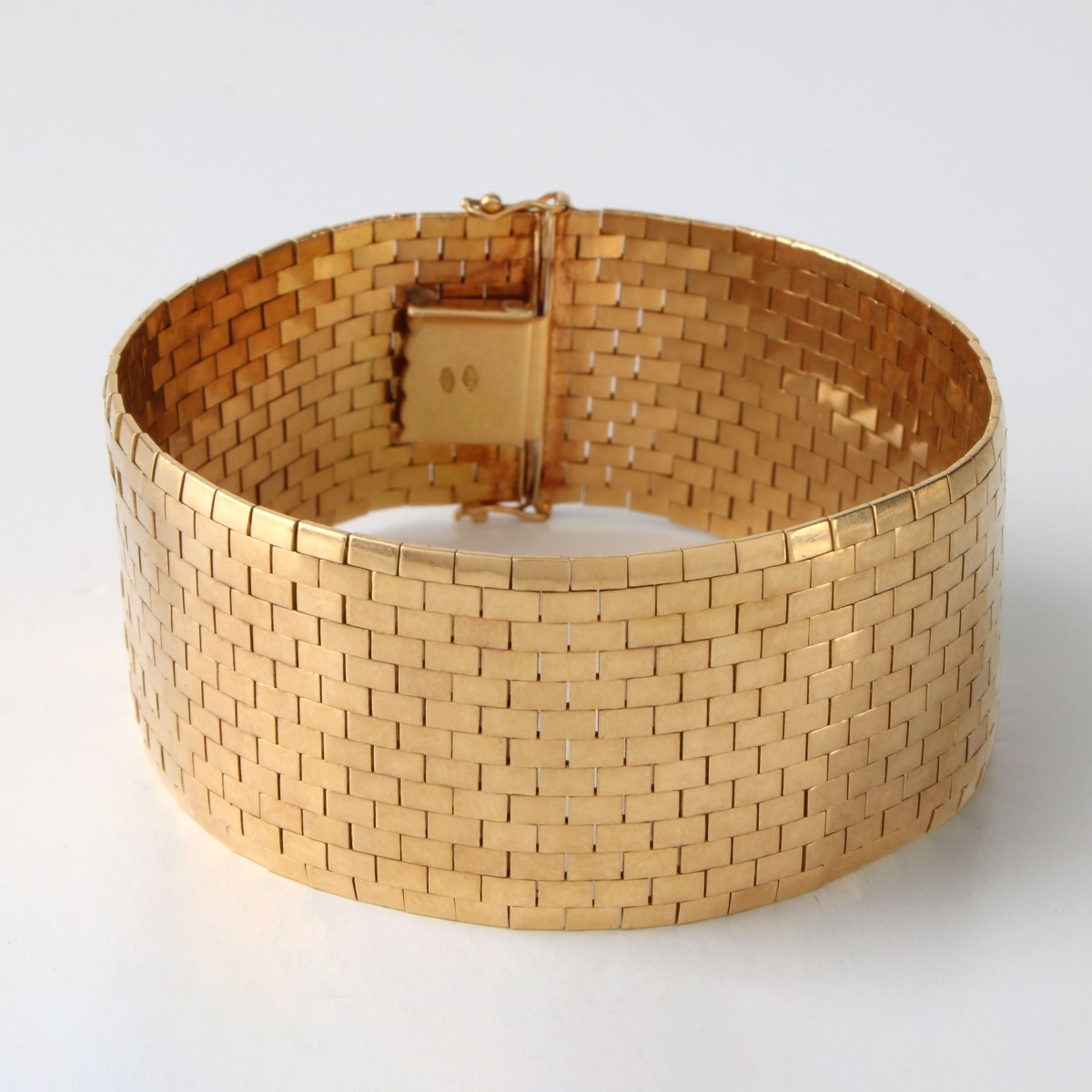 18K Wide Bracelet