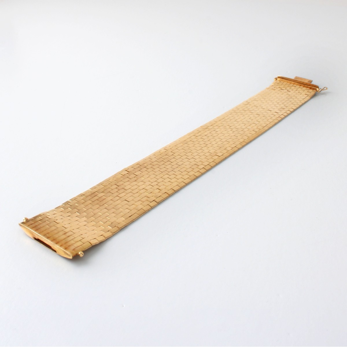18K Wide Bracelet