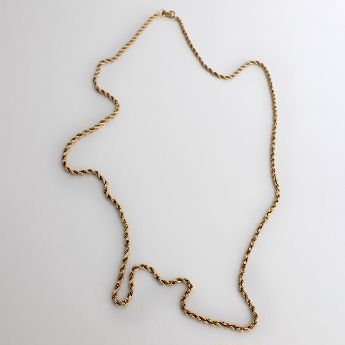14K Rope Link Chain