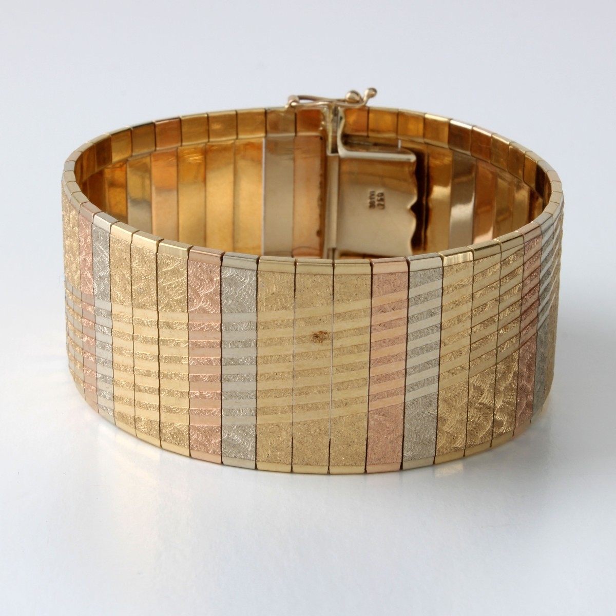 18K Wide Bracelet
