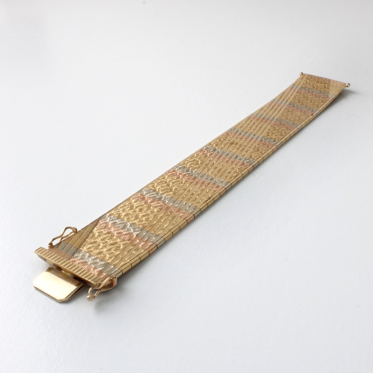 18K Wide Bracelet