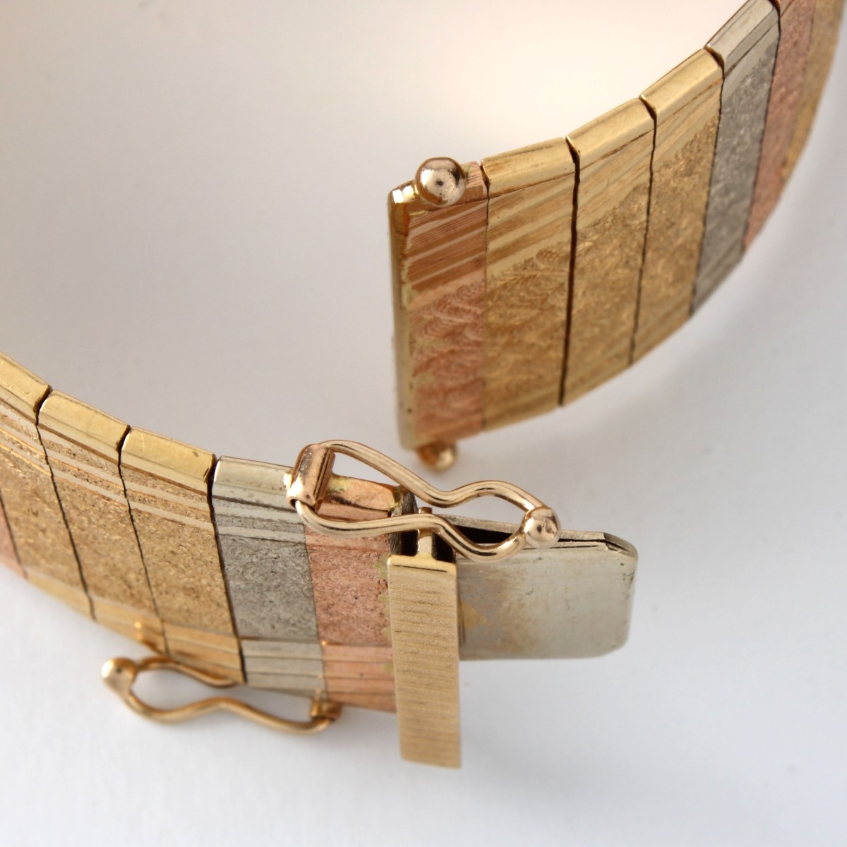 18K Wide Bracelet
