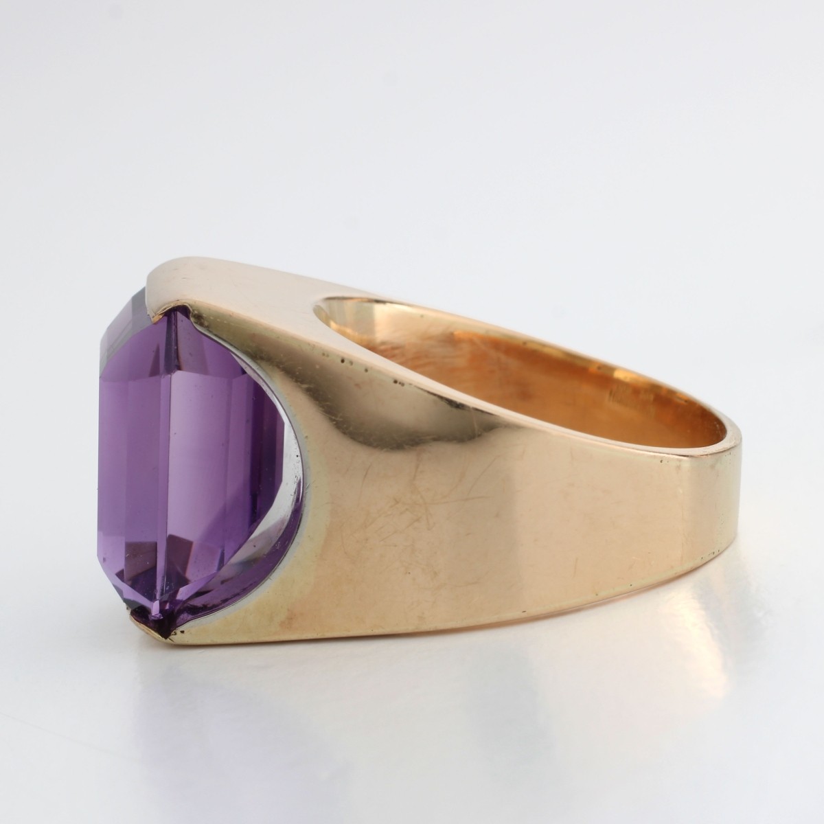 Amethyst and 14K Ring