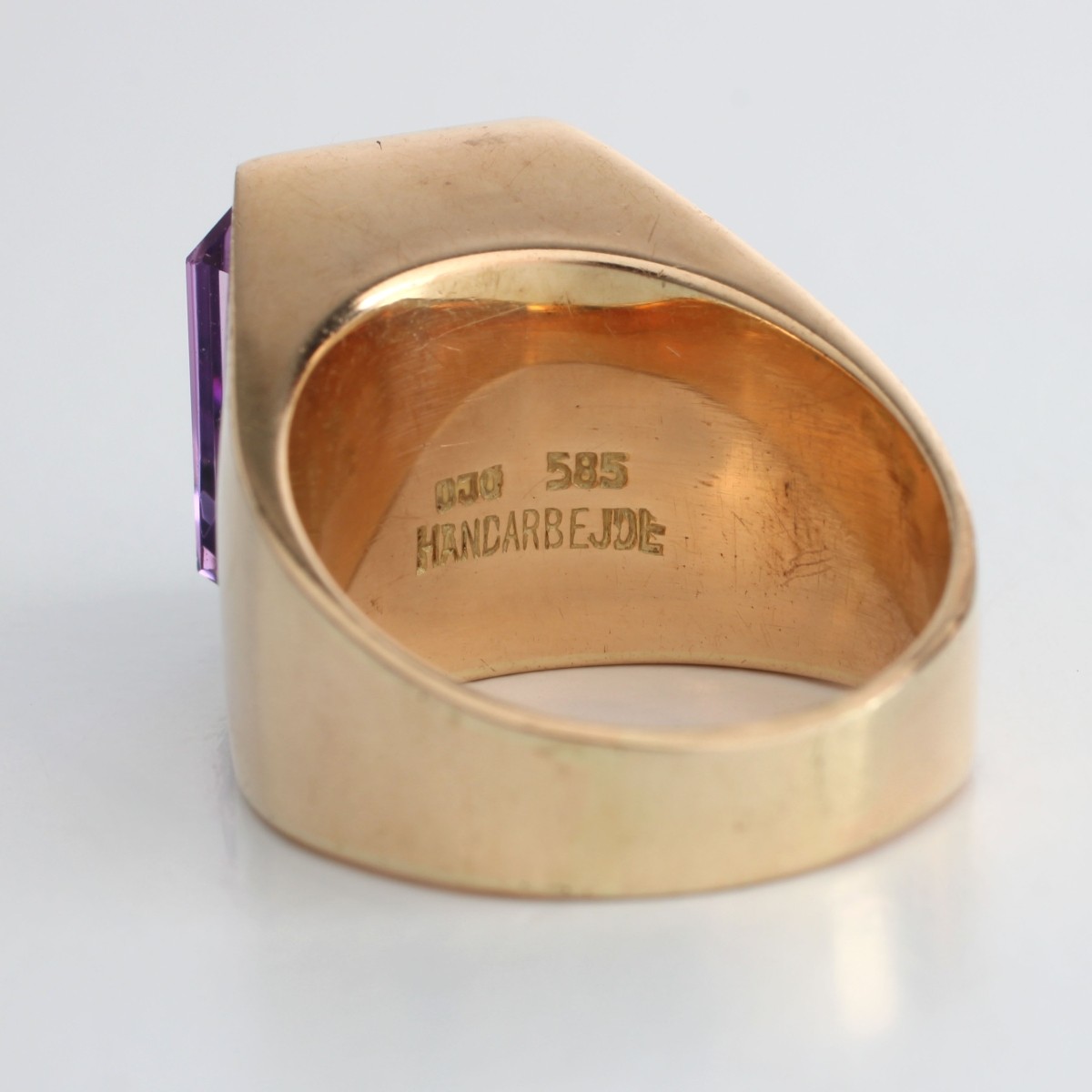 Amethyst and 14K Ring